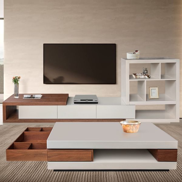 (CLEARANCE) MEG TV Cabinet & Siderack