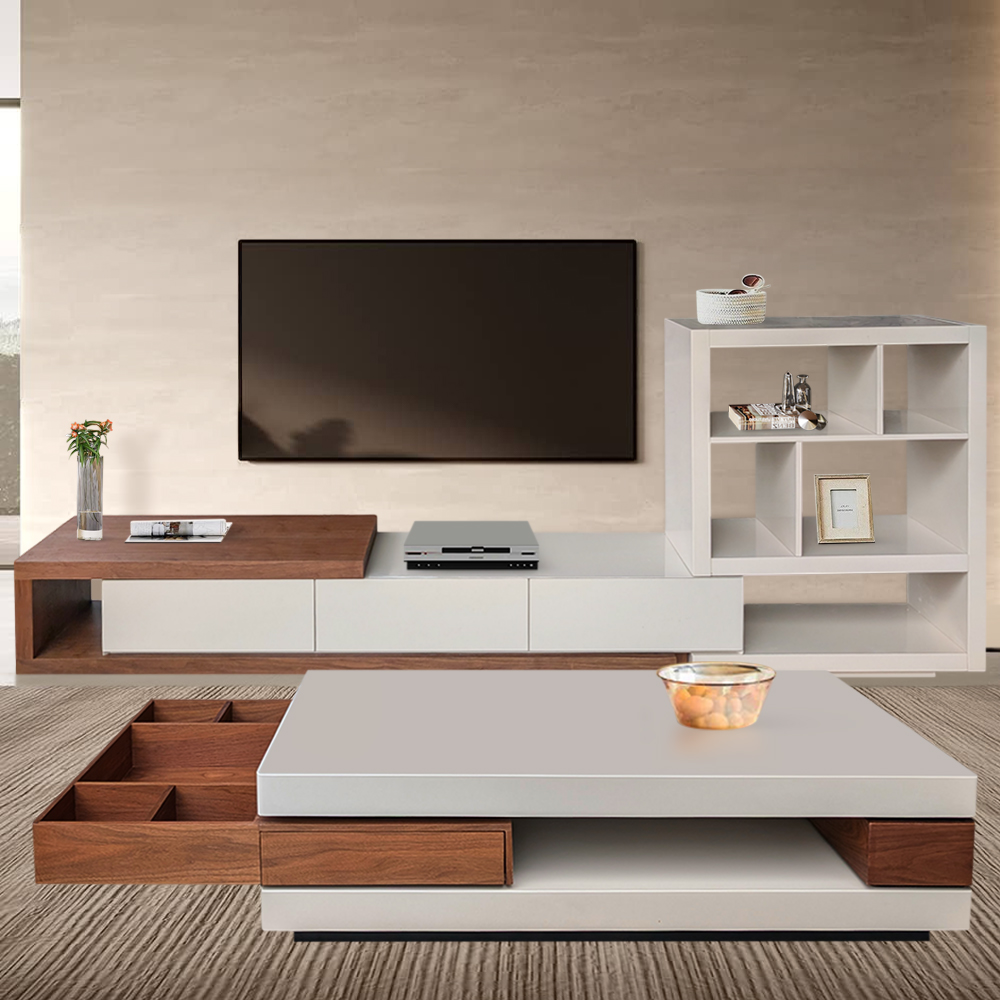 (CLEARANCE) MEG TV Cabinet & Siderack